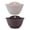 Beige+Coffee, variant on Semi Circle Wall Mounted Planter,2 Pack Faux Wicker and Rattan Style Half Round Flower Pot Half Round Flower Pot Plant Baskets Container Flower Pot for Home Office Balcony Fence