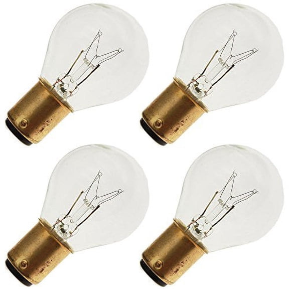 Industrial Performance 15S11/3DC 75V, 15 Watt, S11, Bayonet (BA15D) Base Light Bulb (4 Bulbs)