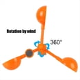 thumbnail image 5 of Repelente de Pájaros Solar Ultrasónico para Jardín, Reflector Giratorio de 360 Grados, Repelente de Pájaros, Dispositivo de de Viento, 5 of 5