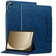 thumbnail image 5 of Allytechgroup Case for Samsung Galaxy Tab A8 10.5 Inch 2022 SM-X200 X205 X207, Shockproof Flip Folio Tablet Case with Auto Sleep/Wake Multi-Angle Viewing Stand Cute Cat Magnetic Closure, Darkblue, 5 of 6