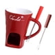 thumbnail image 1 of Taza para fondue de chocolate, calentador de fondue, olla para fundir chocolate, olla caliente para dulces de chocolate Rojo, 1 of 9