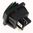thumbnail image 6 of 4 Pin On and boat Lighted Rocker Toggle Switch Waterproof 12V Green, 6 of 6