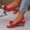 Red b4 Heel Sandals, variant on Sandals For Women Strappy Heels for Women Dressy Open Toe Comfort Block Heel Dress Shoes for Prom Party Wedding