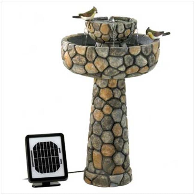 Sunrise Wholesale 12841 Wishing Well Solar Water Fountain Walmart Com Walmart Com