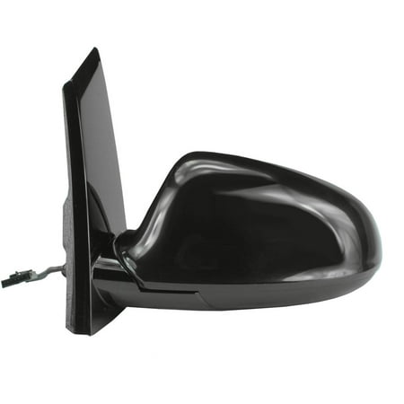 62778G - Fit System Driver Side Mirror for 12-17 Buick Verano, black w/ PTM cover, w/ out blind spot detection, foldaway, Heated