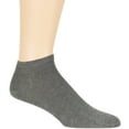 thumbnail image 3 of Men's Viscose From Bamboo, Sport, Thin, Ankle Socks, Dark Grey, Medium 9-11, 6 Pack, 3 of 7