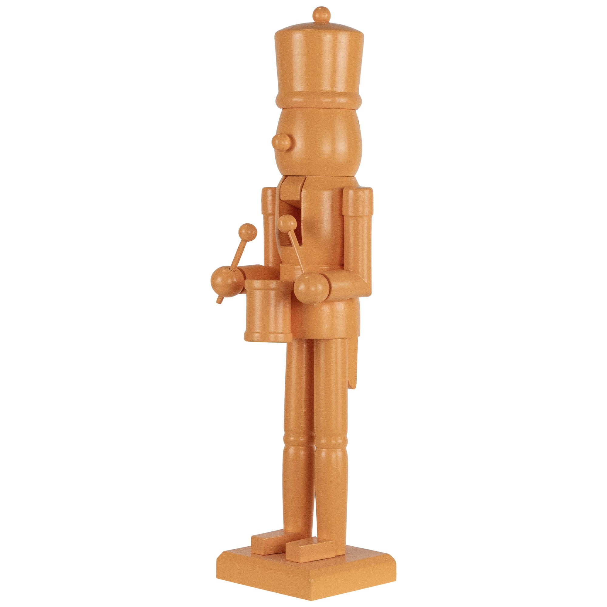Northlight Drummer Soldier Nutcracker Christmas Figure - 15" - Orange