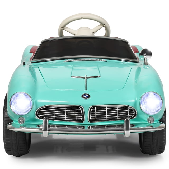 Patiojoy 12V Kids Ride On Car Toy BMW 507 Licensed Electric Vehicles with Remote Control Green