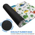 thumbnail image 6 of Long Mouse Pads for Desk,White Dinosaurs Palms Names Pattern Desk Mats on Top Of Desks, Desk Mouse Pad Extra Large with 3mm Non-Slip Base and Stitched Edge for Gaming,Office,Work,Home 31.5"x15.7", 6 of 6
