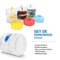 thumbnail image 2 of Especieros de Vidrio, elegantes con Gran capacidad de almacenamiento, 2 of 5