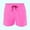 Hot Pink, variant on Summer Shorts for Men Solid Quick Dry Beach Shorts with Inner Breathable Lightweight Casual Bermuda Shorts Running Shorts Men Red L