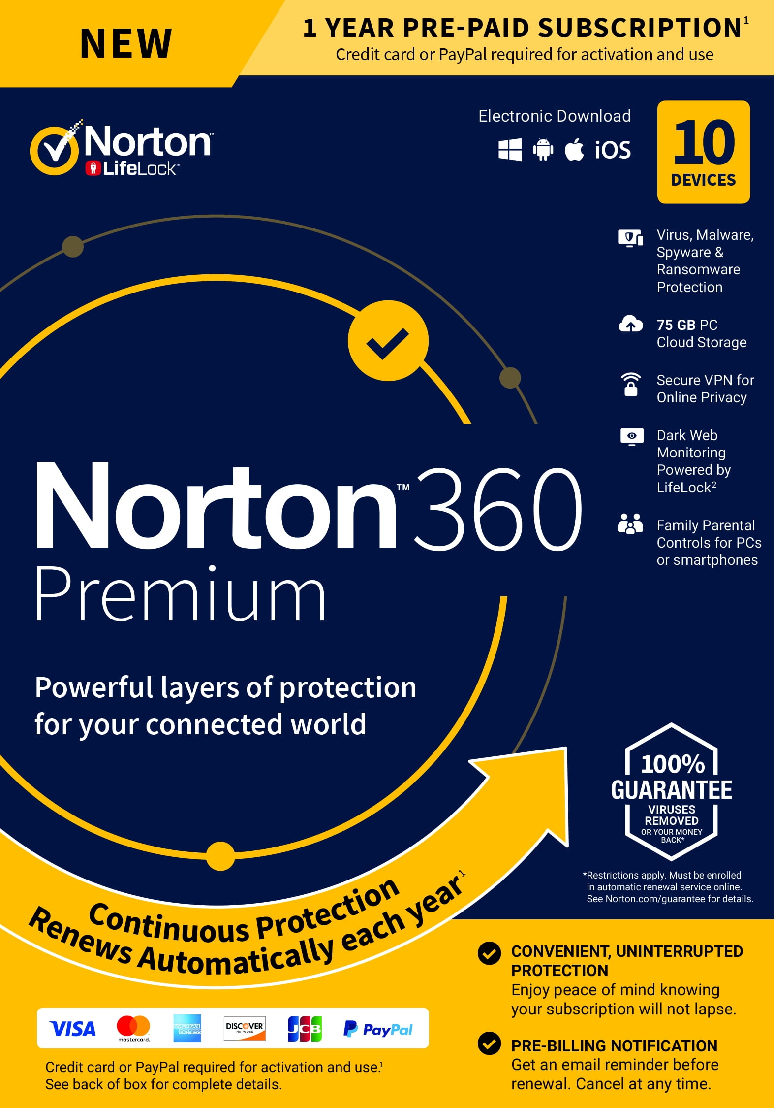 Norton 360 Premium 10 Device