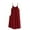 Red, variant on Hfnxid Summer Nightgowns for Women Women's Solid Color Drawstring Loose And Comfortable Sleevesless Mid Length Nightgown Skirt