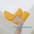 thumbnail image 3 of 2pcs Cabinet Desk Edge Foam Corner Cushion Guard Soft Bumper Furniture Edge Angle Protector, Orange, 3 of 7
