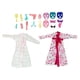 thumbnail image 1 of 20 piezas de ropa para muñecas femeninas, accesorios, batas de baño, pijamas, juguete de simulación, mini artículos, máscara facial para muñecas de 30, 1 of 5