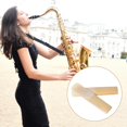 thumbnail image 5 of HJZHII 10PCS Alto Saxophone Reeds Strength 25 Professional Alto Sax Reeds Thinner Reed Tip Traditional Sax Reed for Saxophone Beginner Player Educators Easy Play, 5 of 5
