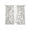 Off-White, variant on Navy Blue Leaves Sheer Curtains 72 Inch Length 2 Panels Set Window Treatments, Vintage Summer Botanical Farmhouse Rustic Rod Pocket Semi Curtains for Living Room/Bedroom/Kitchen Décor, 104"W x 72"L