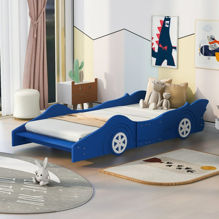 Race car twin on sale bed clearance