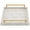 Ivory-17" x 12" x 2.5", variant on Rectangle Shagreen Faux Leather Serving Tray Blue 17" x 12" x 2.5" Home Decor