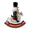 thumbnail image 1 of jifeng Christmas Nutcracker Christmas Ornament Table Centerpiece Wood Crafts Nutcracker C, 1 of 9