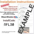thumbnail image 3 of 2021 Kia Seltos Wiper Blades (Set of 2), 3 of 4