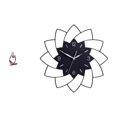 thumbnail image 1 of Reloj De Pared Decorativo Con Forma De Flor, De Resina Abstracta, Ideal Para Dormitorio, Oficina, Tienda, Estantería O Cafetería. También Es Un Reloj Silencioso Y Decorativo., 1 of 8