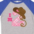 thumbnail image 4 of Inktastic 2nd Birthday 2 Year Old Cowgirl Hat Girls Toddler T-Shirt, 4 of 5