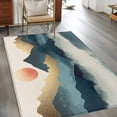thumbnail image 2 of Nature Scenery Area Rugs 3x5 ft Forest Sun Mountain Landscape Washable Rug Non Slip Indoor Carpet Absorbent Floor Mat for Living Room Bedroom Dining Room, 2 of 9