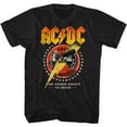 thumbnail image 1 of AC/DC Cannon Lightning Black Adult T-Shirt, 1 of 2