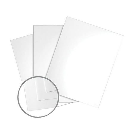 Lindenmeyr Munroe Kromekote Cast-Coated Paper 8.5 x 11 inch White 1600/Carton K12811-F