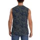 thumbnail image 4 of Balery Golden Peonies Camisetas sin mangas para hombre, absorbe la humedad y protege contra el mal olor.-3X-Large, 4 of 7