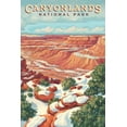 thumbnail image 4 of Canyonlands National Park, Utah, Oil Painting (1000 Piece Puzzle, Size 19x27, Challenging Jigsaw Puzzle for Adults and Family, Made in USA), 4 of 4