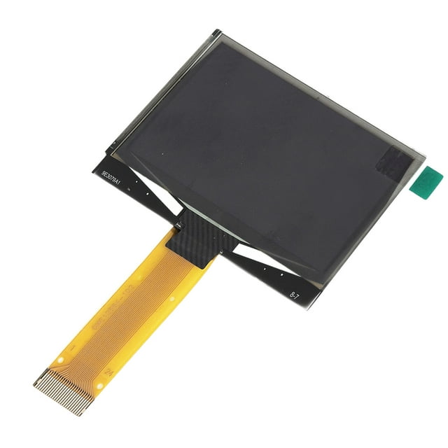 SSD1309 LCD Display, 24PIN Inline Plug Organic LCD Display Screen Self Illuminated Glass Free Construction 128x64 For Replacement White Displaying,Blue Displaying,Green