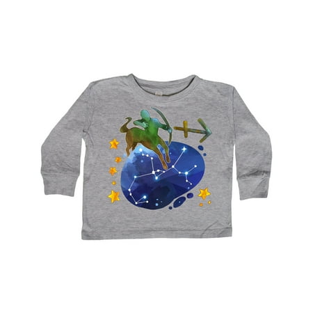 

Inktastic Sagittarius Constellation Zodiac Sign Illustration Gift Toddler Boy or Toddler Girl Long Sleeve T-Shirt