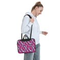 thumbnail image 6 of Lsque Vintage Vinyl Record Pattern Laptop Bag – Portable & Slim Single-Shoulder Computer Case with Adjustable Strap, Protective, Lightweight for 13”/14”/15.6” Laptops, 6 of 8