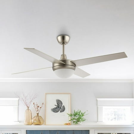 

Ledel Get 52-inch 4-Blade LED Ceiling Fan with Remote Control and Light Kit Included