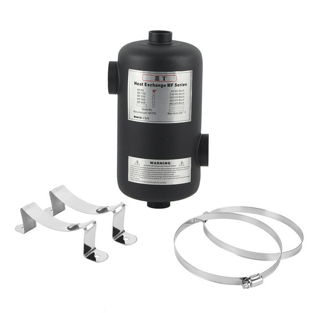Calentador de piscina NikouMX Intercambiador de calor de Acero inoxidable