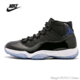 thumbnail image 2 of NIKE Air Jordan 11 hombres zapatos de baloncesto Original platino tinte gorra y vestido UNC gimnasio rojo Gamma azul para hombre entrenador 378037-003, 2 of 4