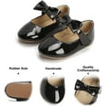 thumbnail image 4 of Toddler Flower Girl Dress Shoes - Girl Ballet Flats Party School Shoes Wedding, 4 of 6