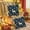 3#, variant on TanSiDing 5.9pcs Festive Holiday Linen Pillow Cover Washable Decorative Snowflake Design for Sofa Bedroom Living Room Decor Multicolor