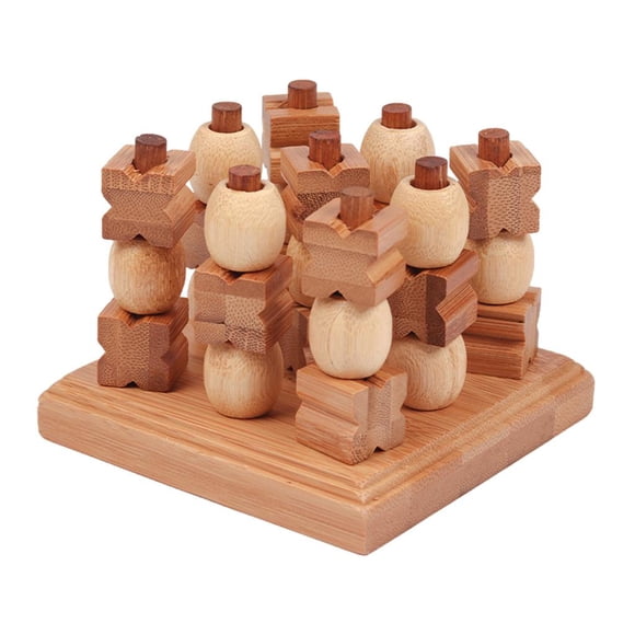 Esquirla Baosity Classic 3d Tic Tac Toe Pushing Me XO Intelligent Board Game Parent-Child