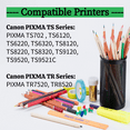 thumbnail image 3 of F FINDERS&CO CLI-281 XXL Y Yellow Ink Cartridge Replacement for Canon PGI-280 XXL CLI-281 XXL Work with Canon PIXMA TS6320 TS8220 TS8320 TS9120 TR7520 TR8520 (2X CLI-281XXL Yellow), 3 of 6