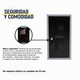 thumbnail image 2 of Locker Casillero Multiusos Alvek 1 Puerta Tipo Cuadro Color Negro — Sistema para Candado, 2 of 7