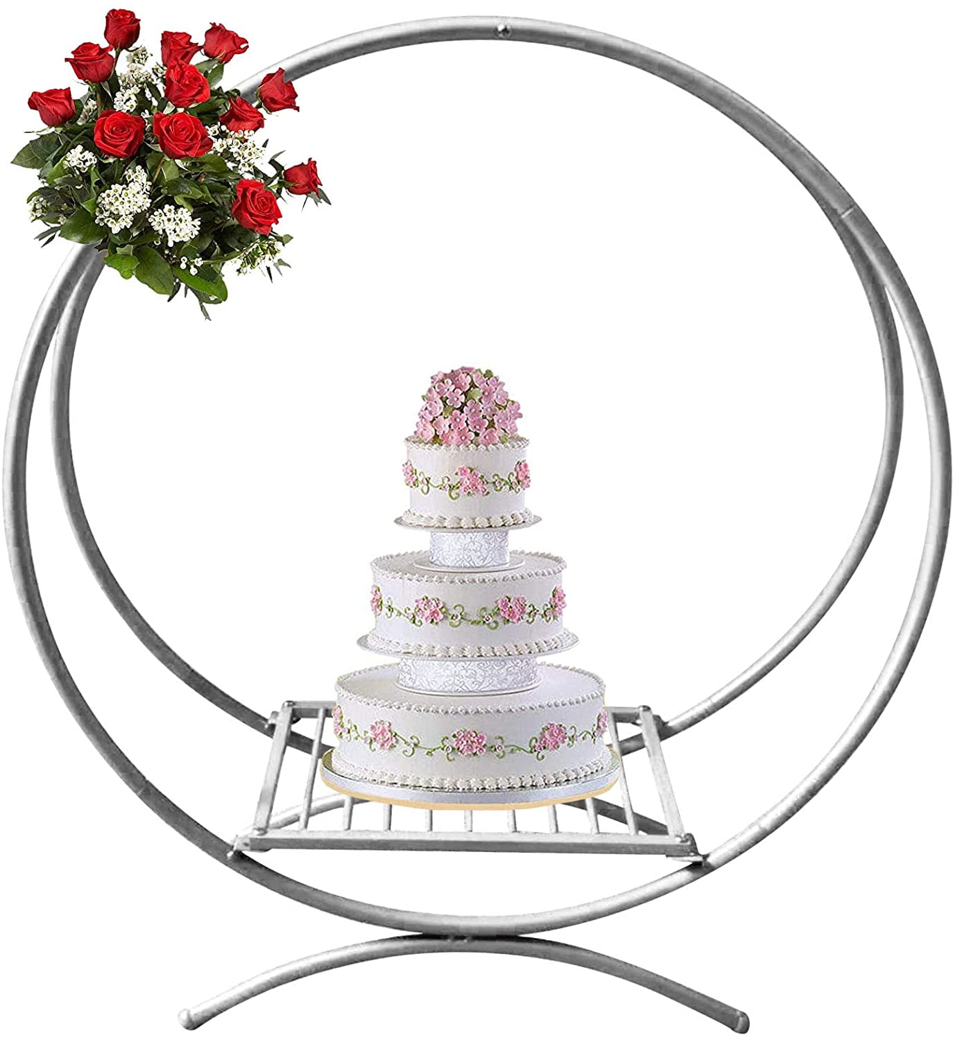 Metal Garden Gates Frame Flower Arch Cake Stand Backdrops For Garden  Wedding, Birthday Party, Baptism, Dessert Table, And Grand Event Decoration  From Homeparty1314, $281.41