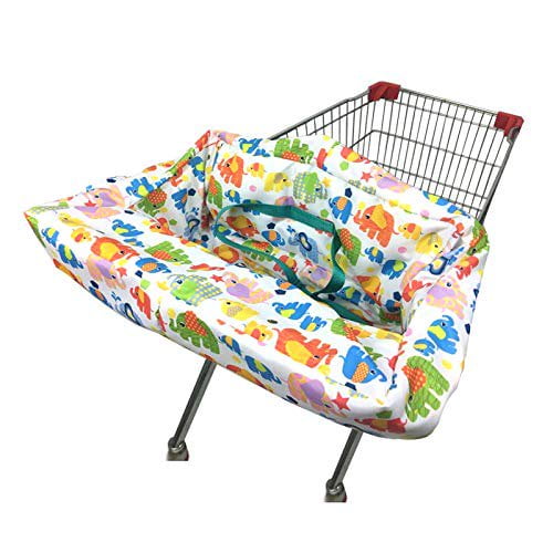 Portable Shopping Cart Cover High Chair and Grocery Cart Covers for