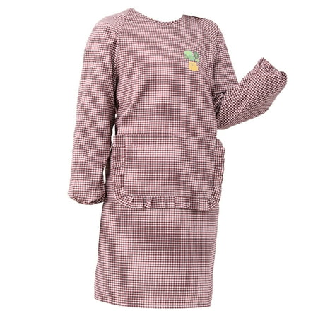 

Meizhencang Adjustable Women Apron Skin-friendly Cotton Multi-use Unisex Adult Aprons Household Keeping
