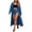 Blue, variant on APEXFWDT Long Ribbed Knit Cardigan for Women Open Front Long Sleeve Maxi Duster Sweater Coat with Side Pockets