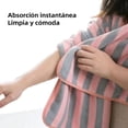 thumbnail image 3 of Toallas de Baño Grandes y Gruesas - 2 Pack Juego de Toalla de Vellón Coral Ultra Suave - Secado Rápido y Altamente Absorbente para Hotel, Spa, Gimnasio y Hogar (2, Rosa), 3 of 4