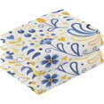 thumbnail image 2 of GZHJMY Face Hand Towel Set Slavic Floral Folk Ukraine Pattern Washcloth Washcloths, Quick-Dry Highly Absorbent Bath Towel- Pack of 2, 2 of 7