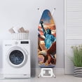 thumbnail image 3 of HELLHERO Ironing Board Cover Easy to Install Non-Slip Horse and Statue of Liberty Design Replacement Ironing Board Dust-Proof Cover for Mom Wife Gifts, 3 of 5